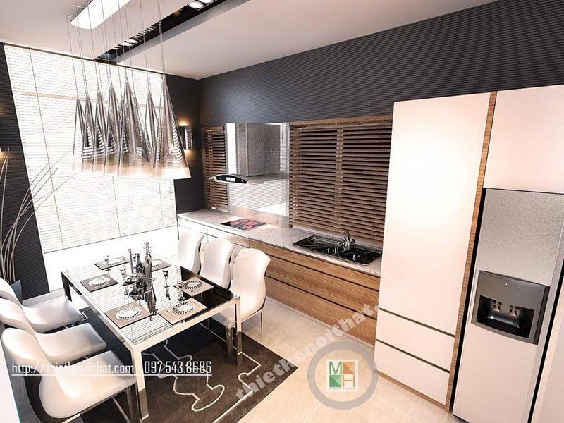 Mẫu bàn ăn hiện đại dành cho 6 người cho phòng ăn hiện đại và nổi bật